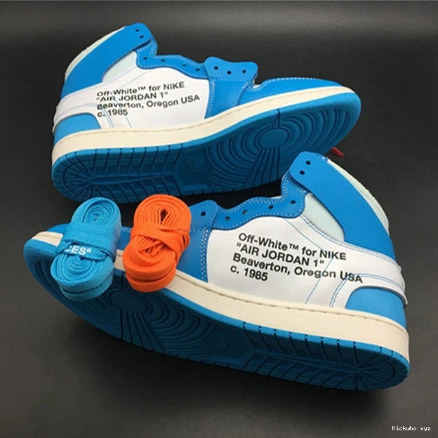 Jordan 3573 Retro High Blue Versatile University Off-White 1 AQ0818- 1029